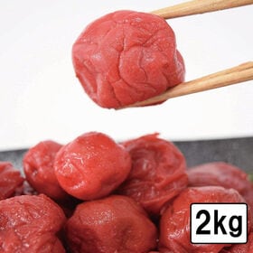 【2kg】紀州南高梅つぶれ しそ梅(500g×4パック)塩分...