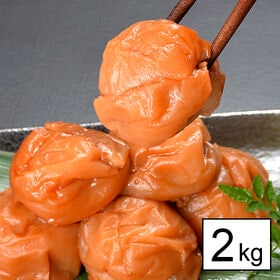 【2kg】紀州南高梅つぶれ 味梅(はちみつ)(500g×4パ...