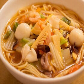 【6人前】トロトロあんかけ五目ラーメン！専用とろみ粉付き本格中華風ごま風味！