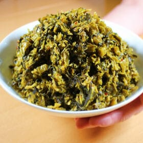 【1袋1kg】特製漬け込み辛子高菜漬け（旨口油炒め刻みタイプ...