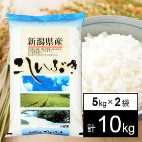 【計10kg/5kgx2袋】新米 令和6年産 越後の米 新潟県産 こしいぶき 白米 | 人気の新潟米です。