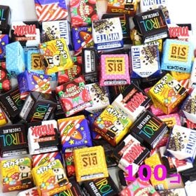 【100個セット】おかしのマーチ チロルチョコ | 懐かしの駄菓子屋サイズのチロルチョコ。チョコっとあの人にプレゼント♪