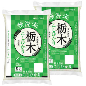 【計4kg(2kg×2袋)】新米 令和6年産 栃木県産コシヒ...