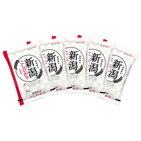 【計10kg(2kg×5袋)】新米 令和6年産 新潟県産コシヒカリ 白米 | 言わずと知れた人気のお米!! 新潟県産 コシヒカリ