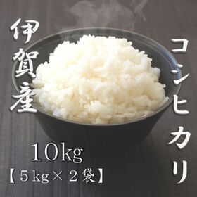 【計10kg/5kg×2袋】新米 令和6年産 三重県伊賀産コシヒカリ