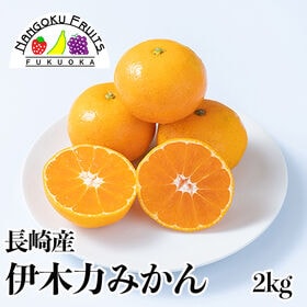 【予約受付】11月下旬~順次出荷【長崎】2kg　伊木力みかん