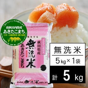 【5kg】新米 令和6年産 羽後の国 南秋田内陸産 あきたこまち 無洗米 | 大穀倉地帯 横手盆地の旨いあきたこまち。