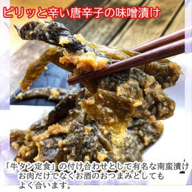 【950g(95g×10袋)】山形の漬物 なんばん漬 なんばん味噌