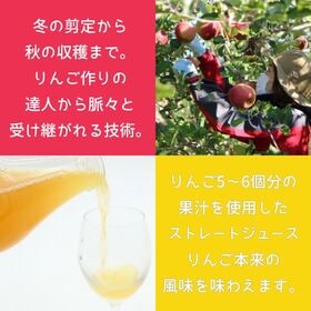 【1L×6本】JA相馬村　飛馬りんごまるごとジュース│青森県産弘前市　果汁100％りんごジュース