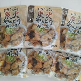 【計720g/120g×6袋】日向屋 お肉ごろごろ炭火やきとり丼の具 | 国産親鶏と自家製タレを使用した、ごはんにかけるやきとり丼の具です