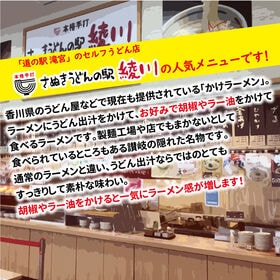 【計4食(2箱×2食入)】うどん屋さんのかけらーめん いりこの効いた粉末スープ付