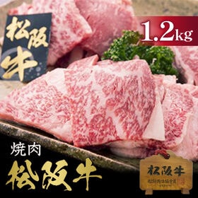 【計1.2kg/200g×6】松阪牛 焼肉用 | 肉の芸術品