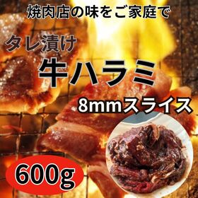 【計600g/300g×2パック】牛ハラミ 焼き肉用タレ漬けハンキングテンダー | 臭みがなく食べやすいウルグアイ産の絶品ハラミ！