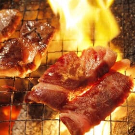 【計600g/300g×2パック】牛ハラミ 焼き肉用タレ漬けハンキングテンダー