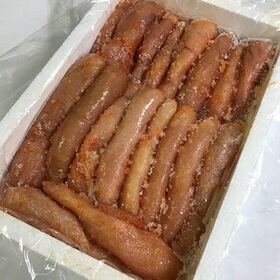 【1kg】博多無着色辛子明太子 形不揃い（1本物）