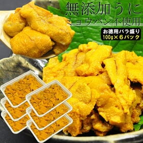 【600g】生ウニ　無添加　お徳用　ミョウバン不使用