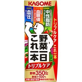 カゴメ 野菜一日これ一本トリプルケア 200ml×48本