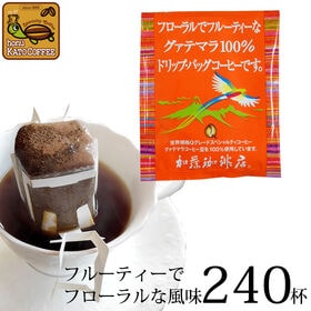 【計240杯】［加藤珈琲店］グァテマラ珈琲100％ドリップバッグコーヒー240袋入りセット