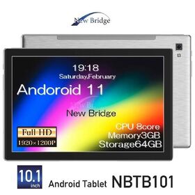 New Bridge 10.1インチ タブレット 本体 An...