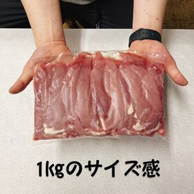 【計1kg】産地直送♪土佐鴨ささみ★業務用の大パック★柔らかいお肉★化粧箱なし