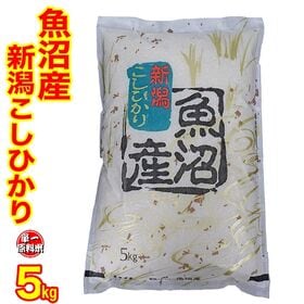 【5kg】令和6年度 「魚沼産コシヒカリ」 新潟県 特A  精米 白米