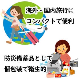 【Mサイズ/3枚入り×2セット計6枚】防災備蓄・旅行にお薦め　使い捨てペーパーショーツ