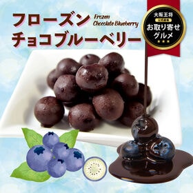 【2種/12袋】フローズンチョコブルーベリー＆フローズンチョコバナナ