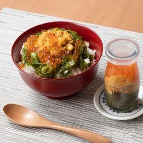 【3本セット】ご飯にのせるだけで絶品海鮮丼！「瓶ドン」(たこ・ウニ・いか 各1本)