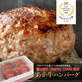 【6個（120g×6）】熊本和牛 あか牛 ハンバーグ