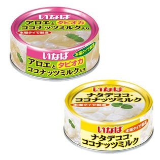 いなば食品 缶詰2種各24缶セット（ナタデココ・ココナッツミルク