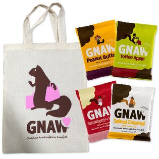 英国産】GNAW/チョコレートミニサイズ 4種各1個(計4個)/エコ