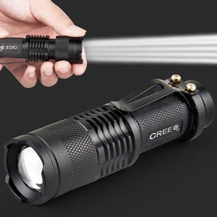 米国CREE社Q5搭載 超高輝度LEDライト 3本を税込・送料込でお試し｜サンプル百貨店 | マリンブルー