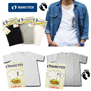 ループ付】HANG TENハンテンTシャツ ホワイト Mを税込・送料込でお試し