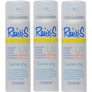 raios sunblock spray