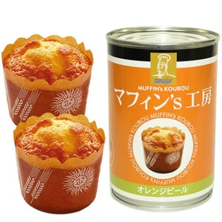 マフィン'S工房 オレンジピール 2個入×6缶セット［非常食(保存食)］を税込・送料込でお試し｜サンプル百貨店 | ユアーハイマート株式会社