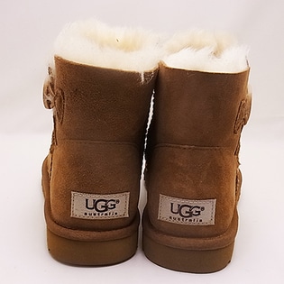 UGG 3352 MINI BAILEY BUTTON CHESTNUT US7 / 3352-CHE-7 / CHESTNUT