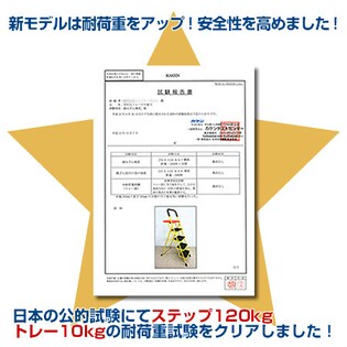 4段】便利なトレー付脚立(02891)を税込・送料込でお試し｜サンプル