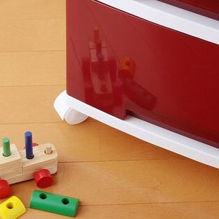 ミルキーピンク】 5段 組立式 収納チェスト ラグスを税込・送料込でお