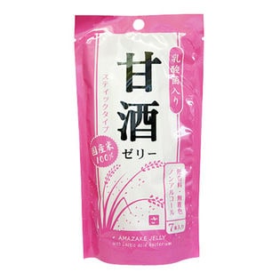 乳酸菌入り甘酒ゼリー4袋セット （15g×7包）×４袋 合計28包を税込・送料込でお試し｜サンプル百貨店 | アムールショップ