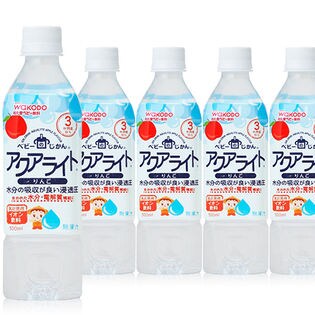 アサヒグループ食品株式会社 48本 ベビーのじかん アクアライトりんごpet500ml 3ヶ月頃から ちょっプル Dショッピング サンプル百貨店