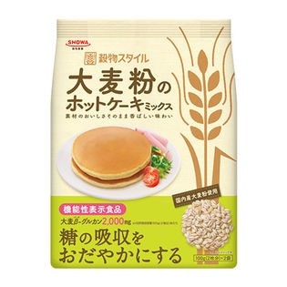 大麦粉のホットケーキミックスを税込 送料込でお試し サンプル百貨店 昭和産業株式会社