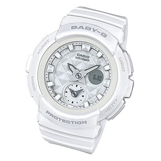 CASIO Baby-G Studs Dial Series / BGA-195-7A / ホワイトを税込・送料