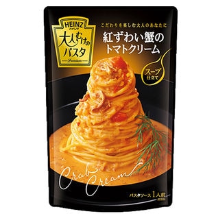 ハインツ 大人向けのパスタ紅ずわい蟹のトマトクリームスープ仕立て 6袋セットを税込・送料込でお試し｜サンプル百貨店 | 株式会社香彩園