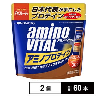 味の素株式会社｜【60本】アミノバイタルアミノプロテインチョコレート30本｜ ちょっプル ｜ dショッピング サンプル百貨店