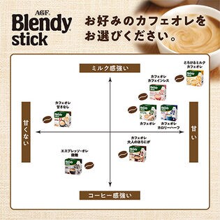 ブレンディ(R)」スティック カフェオレ 甘さなし 30本を税込・送料込で