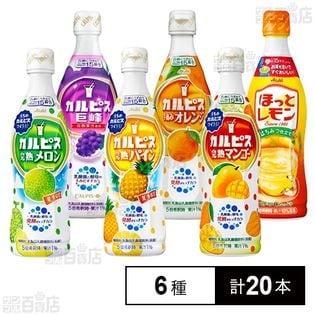 アサヒ飲料株式会社｜希釈用ドリンク6種セット カルピスメロン