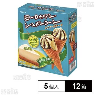 12箱】 ヨーロピアンシュガーコーン レアチーズケーキ 56ml×5個入を