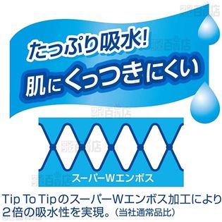 大王製紙 エリエール シャワートイレのためにつくった吸水力が2倍の