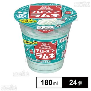 [冷凍]森永製菓 フローズンラムネ 180ml×24個