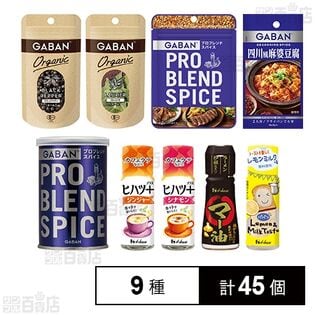 ハウス食品 調味料9種セット